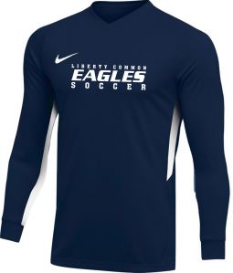 Men's Nike Dry Tiempo L/S Jersey, Navy